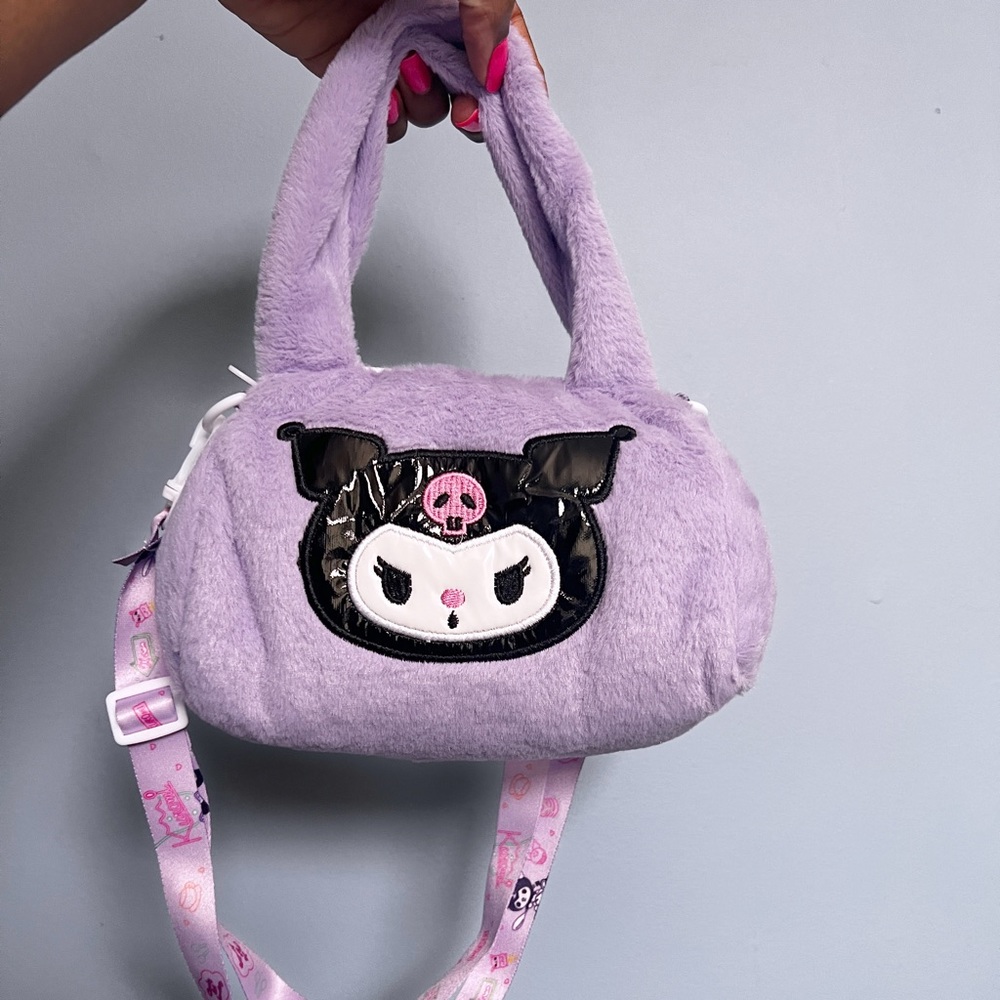 Kuromi Plush Pillow Kids’ Purse
